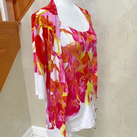 NWT Sweater Set in Brilliant Colors